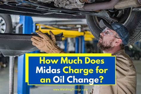 How much is a oil change at midas - 1 day ago · Take 5 Oil Change. $49.99-$93.99. Valvoline. $45.99-$95.99. Walmart. $22.88-$52.88. *Prices are based on online listings and Chicago-area provider quotes via phone. The bottom of each range is the ... 